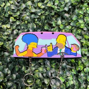 Porta Llaves Marge & Homero
