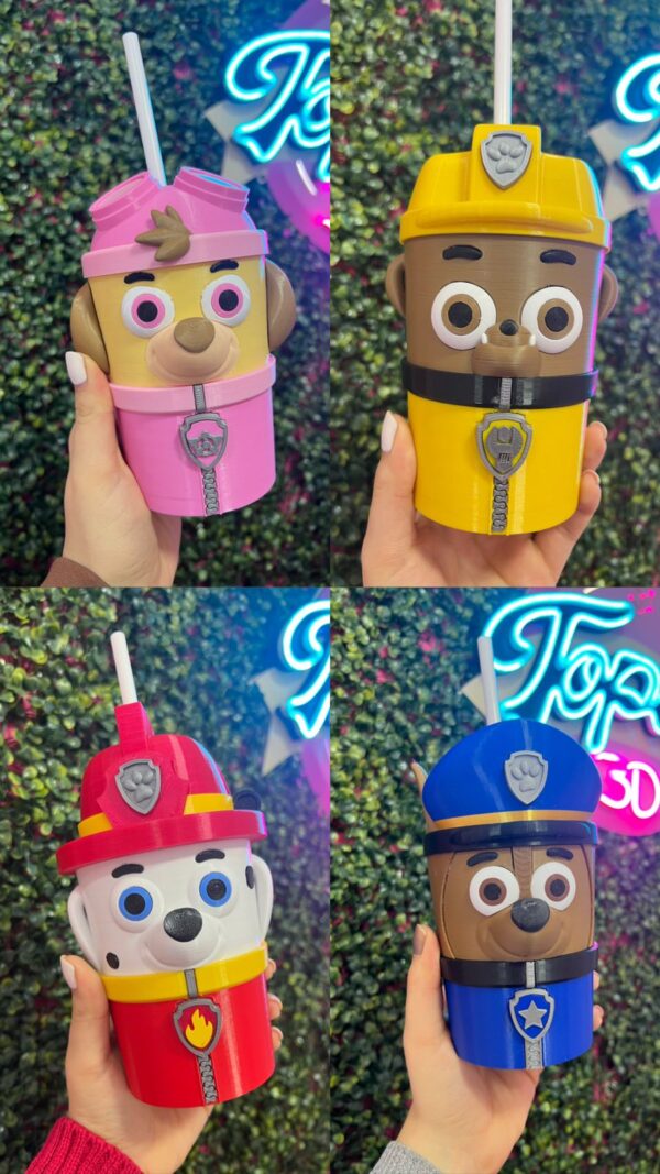Vasos Paw Patrol (Patrulla Canina)