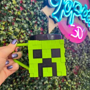 Taza Creeper- Minecraft
