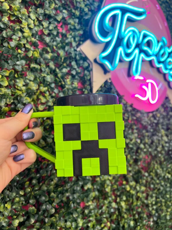 Taza Creeper- Minecraft