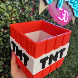 Pochoclera  TNT Minecraft