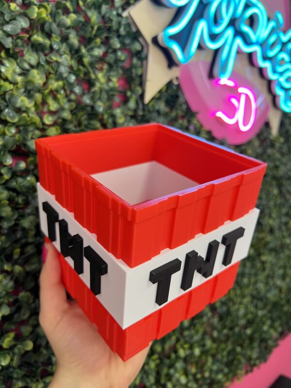 Pochoclera  TNT Minecraft