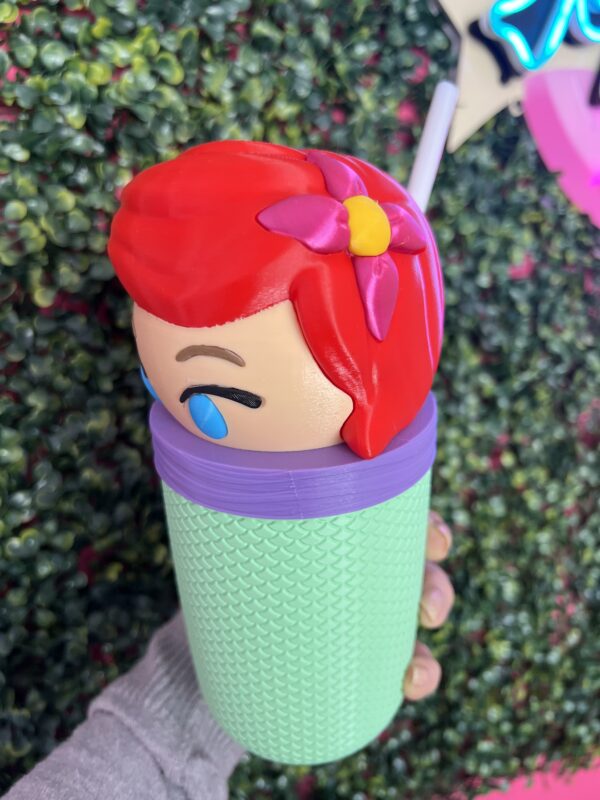 Vaso Sirenita Disney - Imagen 2