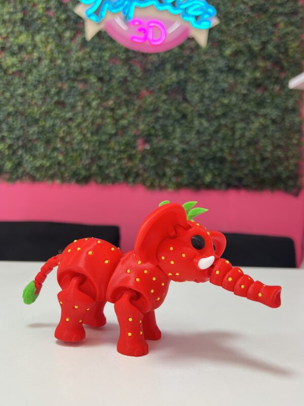 Elefante Strawberry - Imagen 3