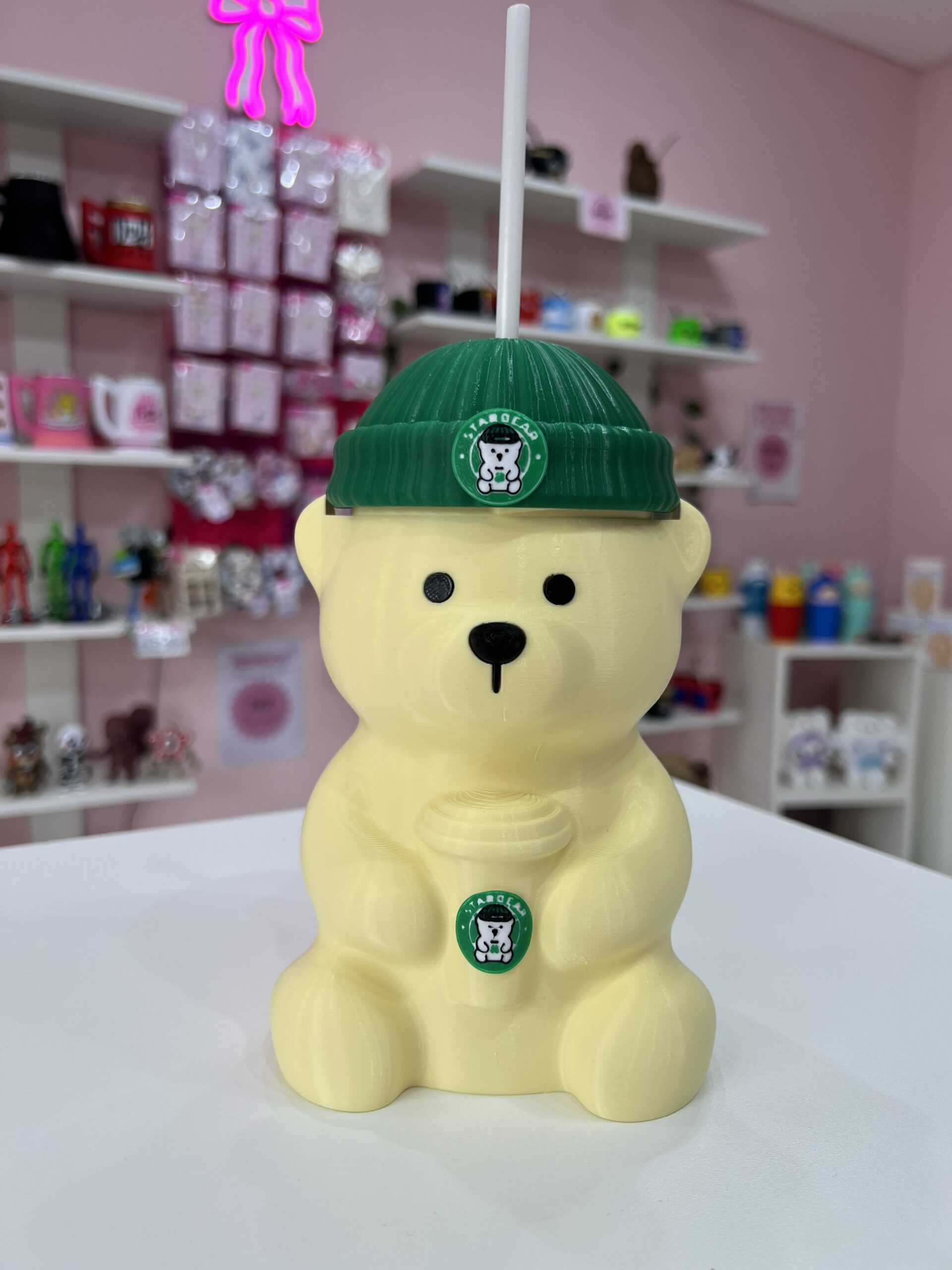 Vaso piquito Osito estilo Starbucks - Imagen 3