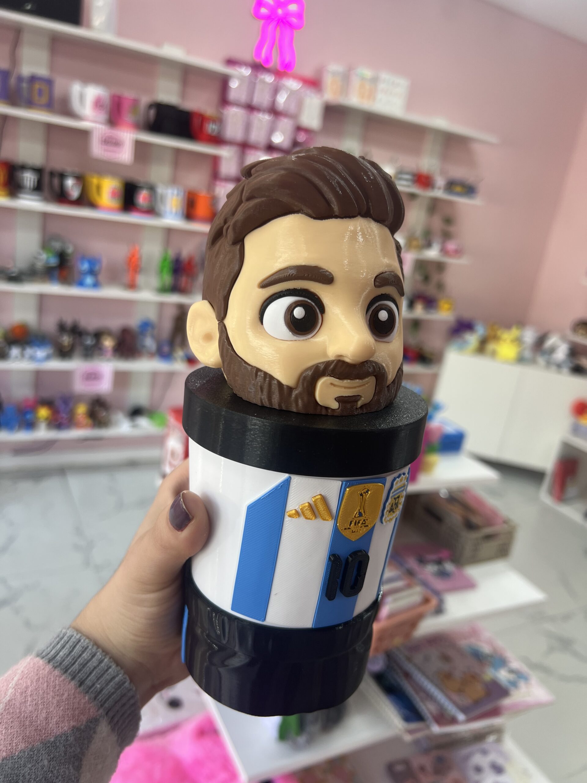 Vaso piquito Messi